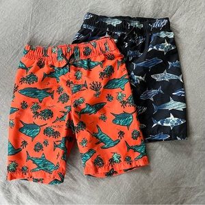 Bundle Old Navy Swim Shorts 5T Sharks